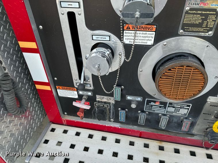 image for item DX1448 2005 HME 1872 pumper fire truck