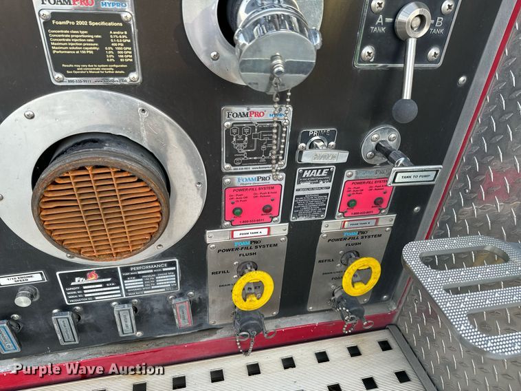 image for item DX1448 2005 HME 1872 pumper fire truck