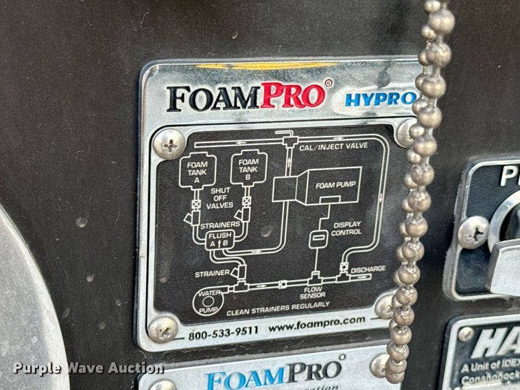 image for item DX1448 2005 HME 1872 pumper fire truck