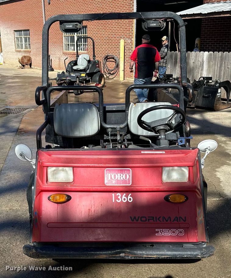 image for item DX3657 Toro Workman 3200 utility vehicle