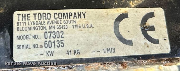 image for item DX3657 Toro Workman 3200 utility vehicle