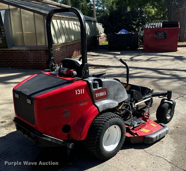 image for item DX3659 Toro Ground Master 7200 ZTR lawn mower