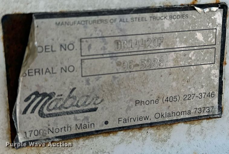 image for item DX3665 1996 Ford  L8000 dump truck