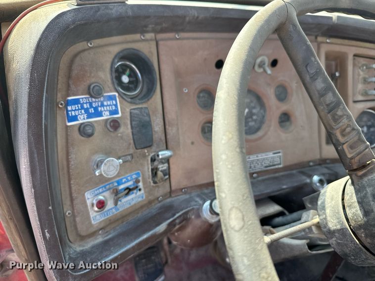 image for item DX3666 1975 Ford 8000 winch truck