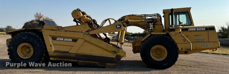 image for item DX3667 1995 John Deere 862B elevating scraper