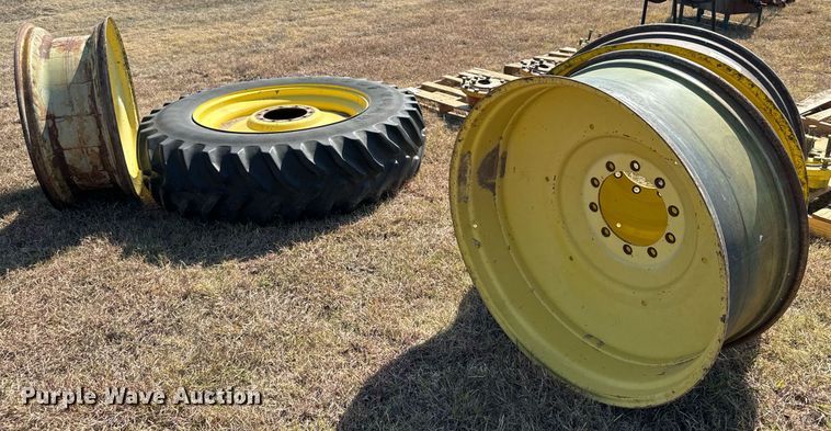 image for item DX3670 Tractor tires and wheels