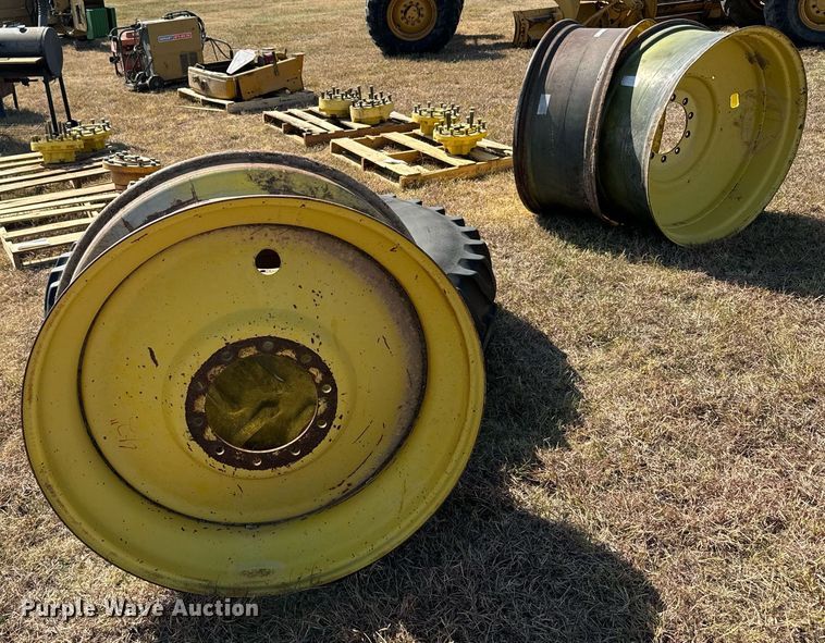 image for item DX3670 Tractor tires and wheels