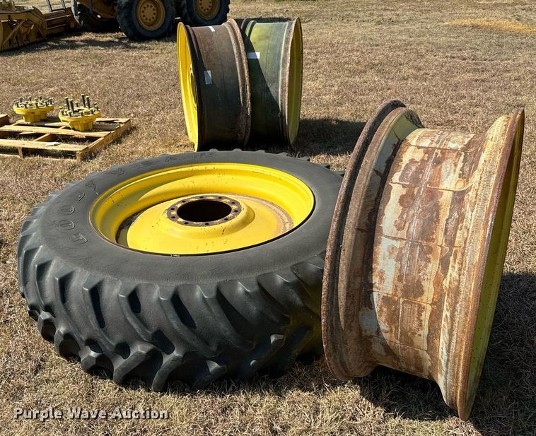 image for item DX3670 Tractor tires and wheels