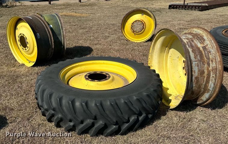 image for item DX3670 Tractor tires and wheels