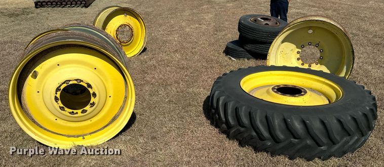 image for item DX3670 Tractor tires and wheels