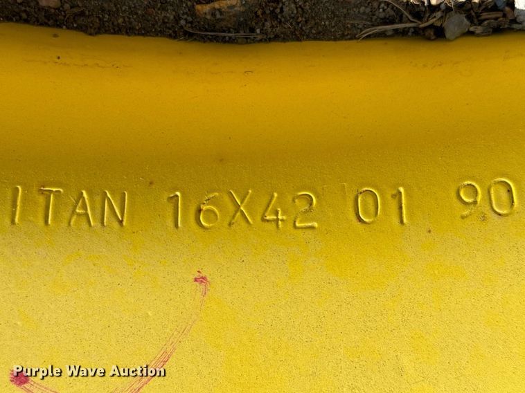 image for item DX3670 Tractor tires and wheels