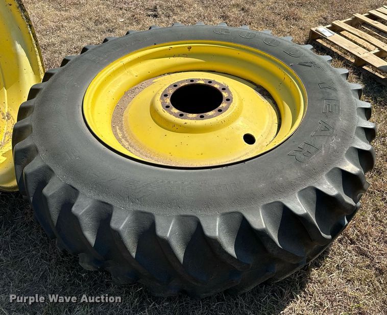 image for item DX3670 Tractor tires and wheels