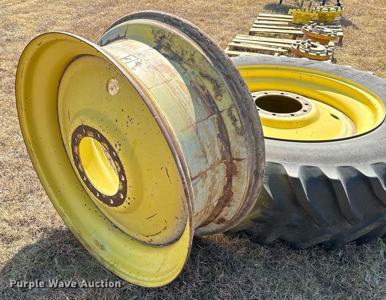 image for item DX3670 Tractor tires and wheels