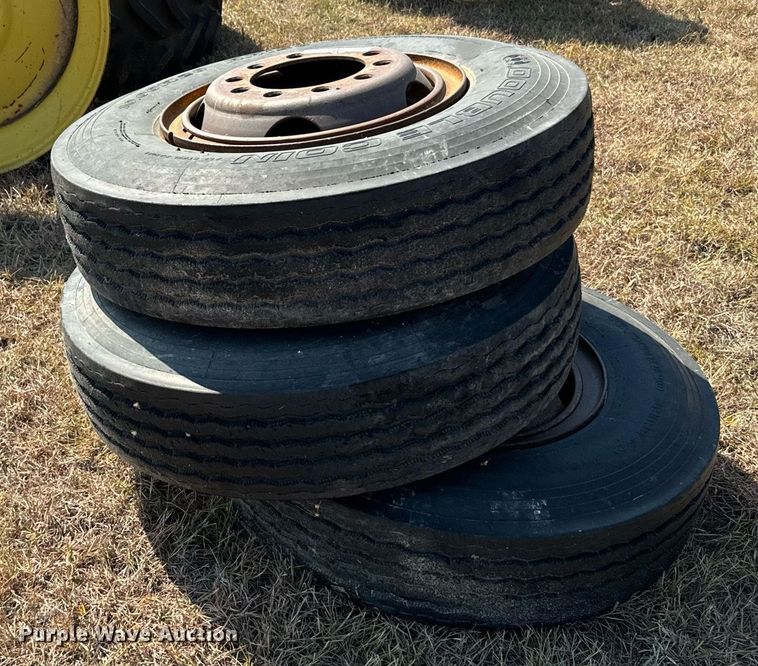 image for item DX3670 Tractor tires and wheels