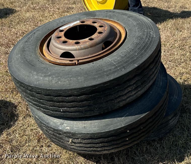 image for item DX3670 Tractor tires and wheels