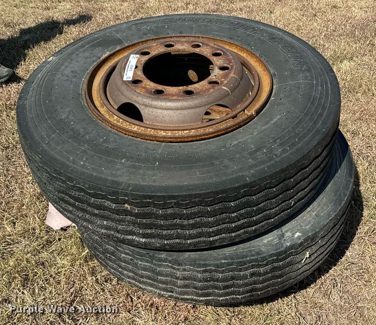 image for item DX3670 Tractor tires and wheels