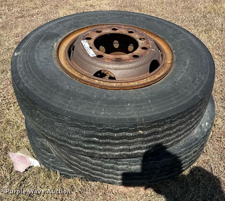 image for item DX3670 Tractor tires and wheels