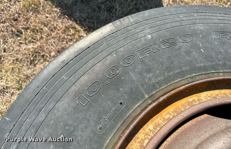 image for item DX3670 Tractor tires and wheels