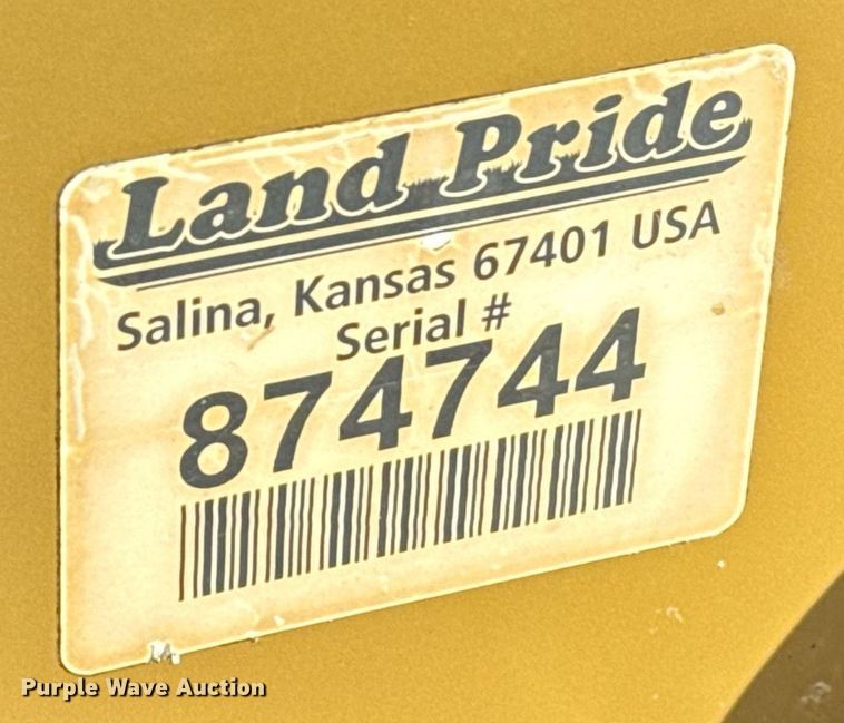 image for item DX3683 2014 Land Pride RCPM2660 side boom rotary mower