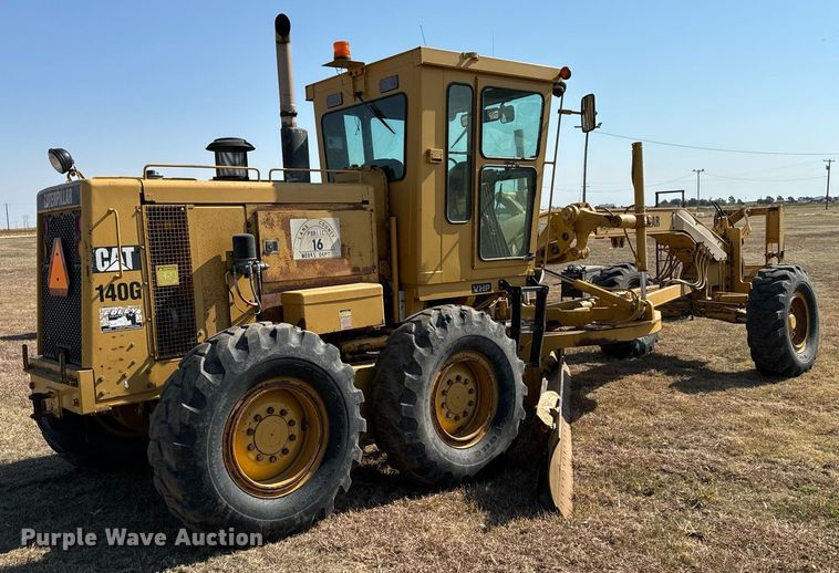 image for item DX3687 1995 Caterpillar 140G VHP motor grader