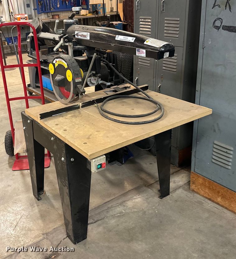 image for item DX3694 The Original Saw Company 12' radial arm saw