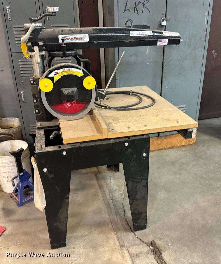 image for item DX3694 The Original Saw Company 12' radial arm saw