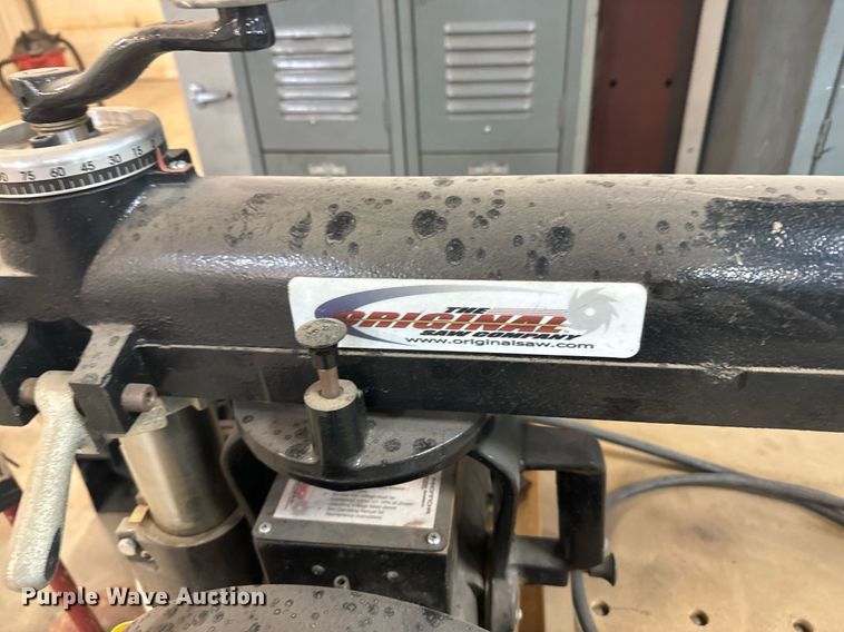 image for item DX3694 The Original Saw Company 12' radial arm saw