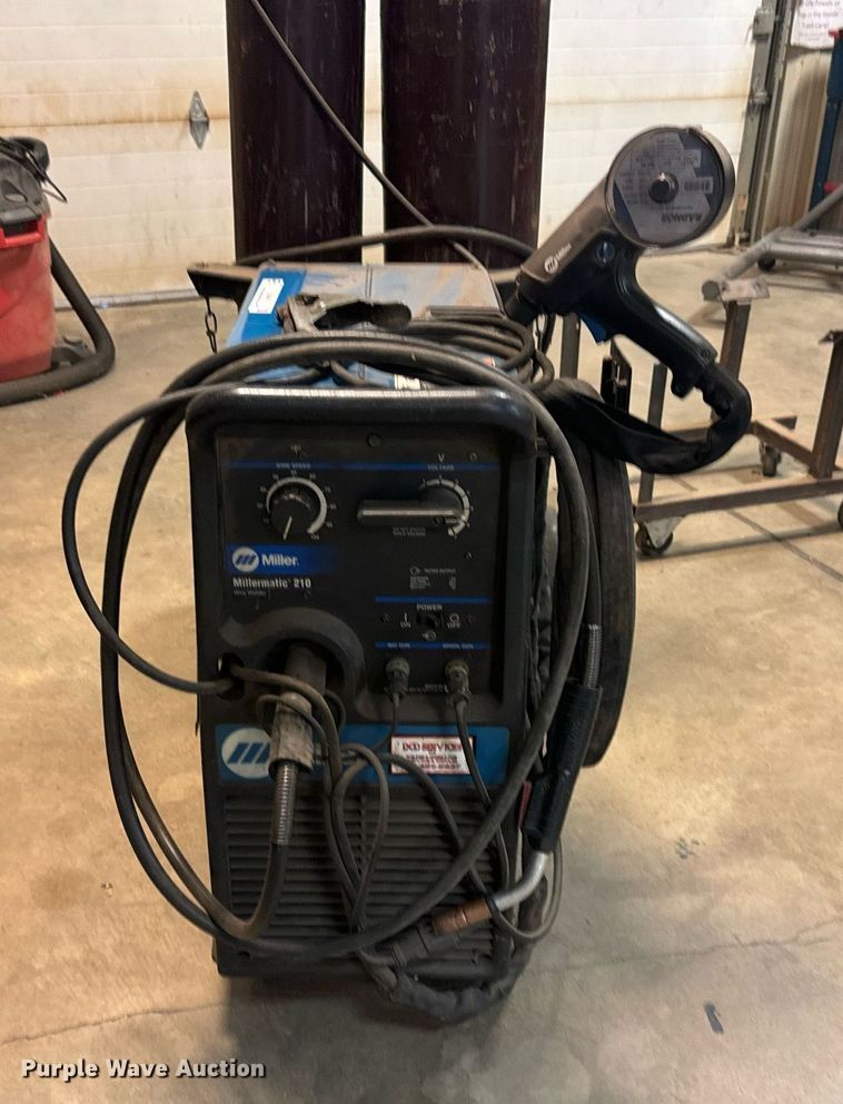 image for item DX3695 Miller Millermatic 210 welder