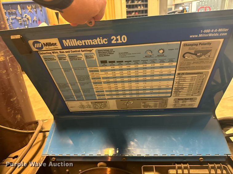 image for item DX3695 Miller Millermatic 210 welder