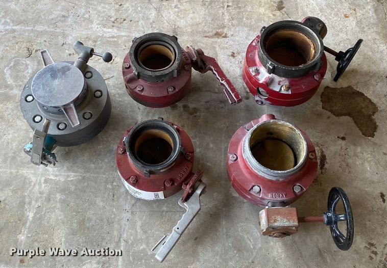 image for item EE8601 (5) butterfly valves 