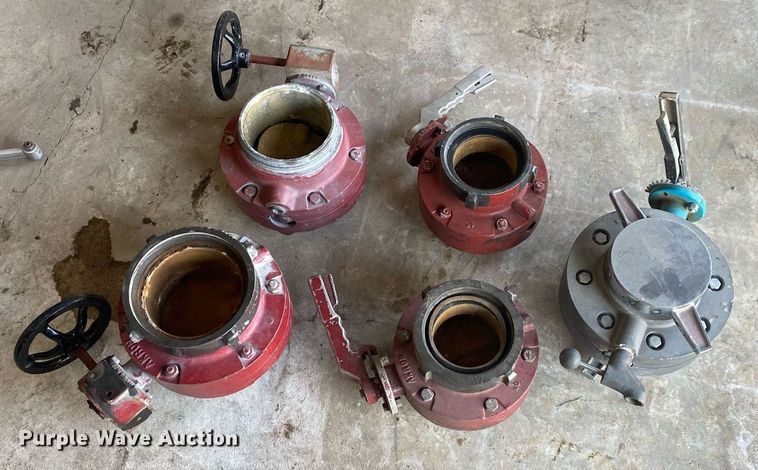 image for item EE8601 (5) butterfly valves 