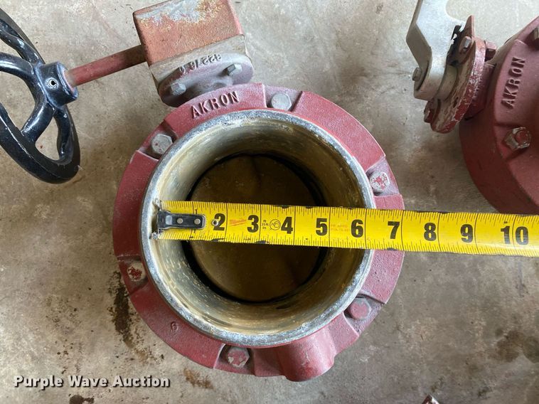 image for item EE8601 (5) butterfly valves 