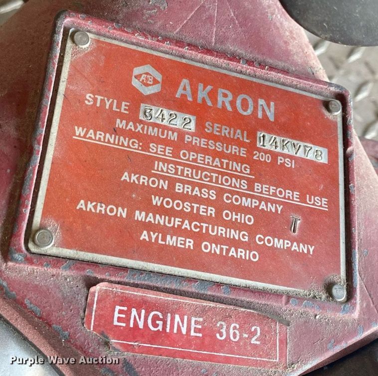 image for item EE8603 Akron  3422 ground cannon turret