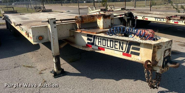 image for item EG0595 2014 Holden TDO 30 equipment trailer