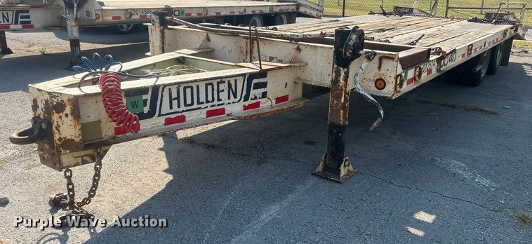 image for item EG0596 2012 Holden TDO 40 equipment trailer