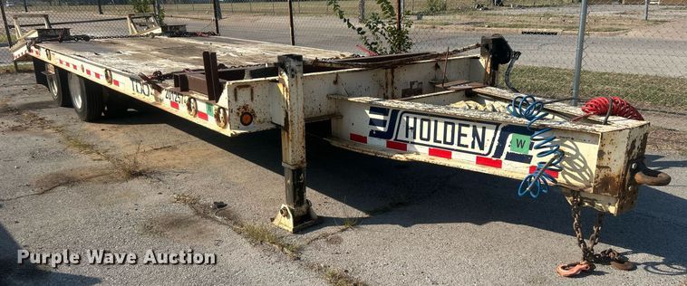 image for item EG0596 2012 Holden TDO 40 equipment trailer