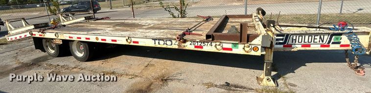image for item EG0596 2012 Holden TDO 40 equipment trailer