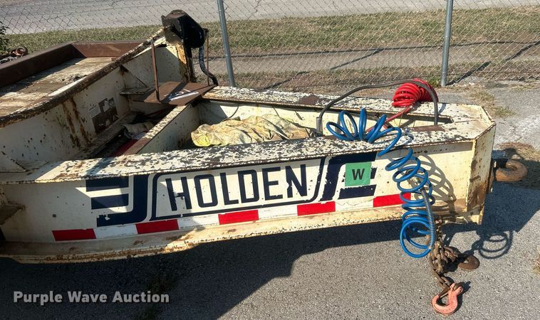 image for item EG0596 2012 Holden TDO 40 equipment trailer
