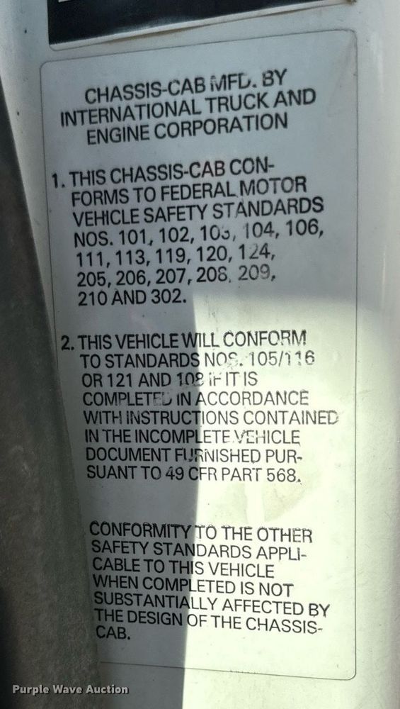 image for item EG6759 2005 International 4300 SBA  dump truck