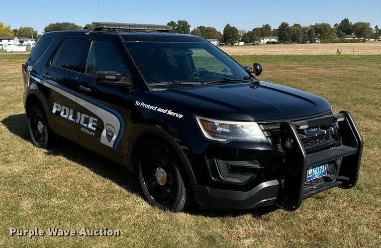 image for item EG6780 2017 Ford Explorer Police Interceptor  SUV