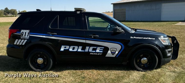 image for item EG6780 2017 Ford Explorer Police Interceptor  SUV