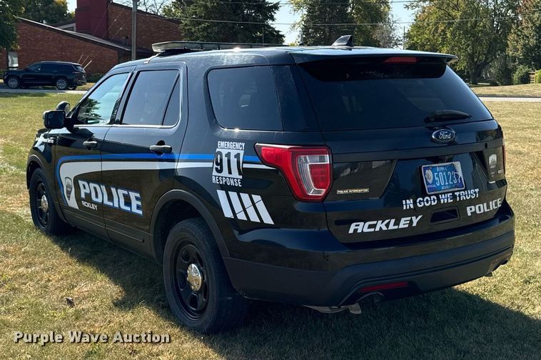 image for item EG6780 2017 Ford Explorer Police Interceptor  SUV