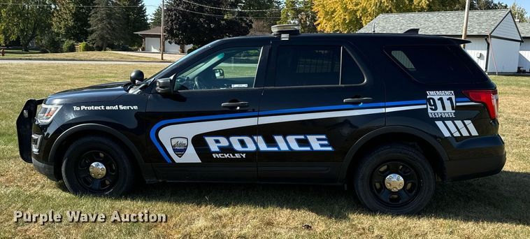 image for item EG6780 2017 Ford Explorer Police Interceptor  SUV