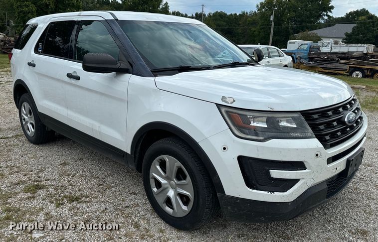 image for item EH6983 2017 Ford Explorer Police Interceptor SUV