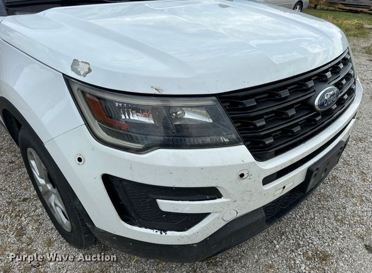 image for item EH6983 2017 Ford Explorer Police Interceptor SUV