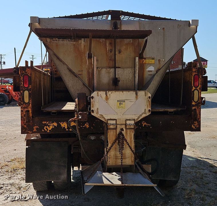 image for item EI8417 1996 International  4900 Crew Cab dump truck