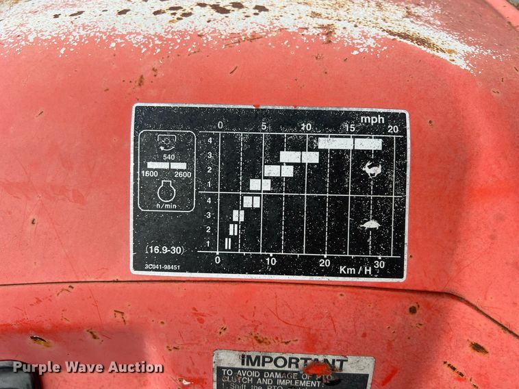 image for item EJ3009 Kubota M5040D MFWD tractor