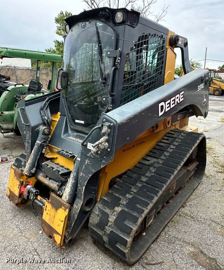 image for item EJ4844 2017 John Deere 331G tracked skid steer loader