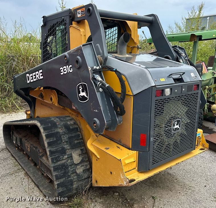 image for item EJ4844 2017 John Deere 331G tracked skid steer loader