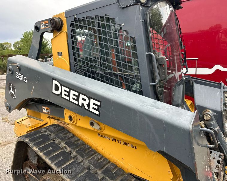 image for item EJ4844 2017 John Deere 331G tracked skid steer loader